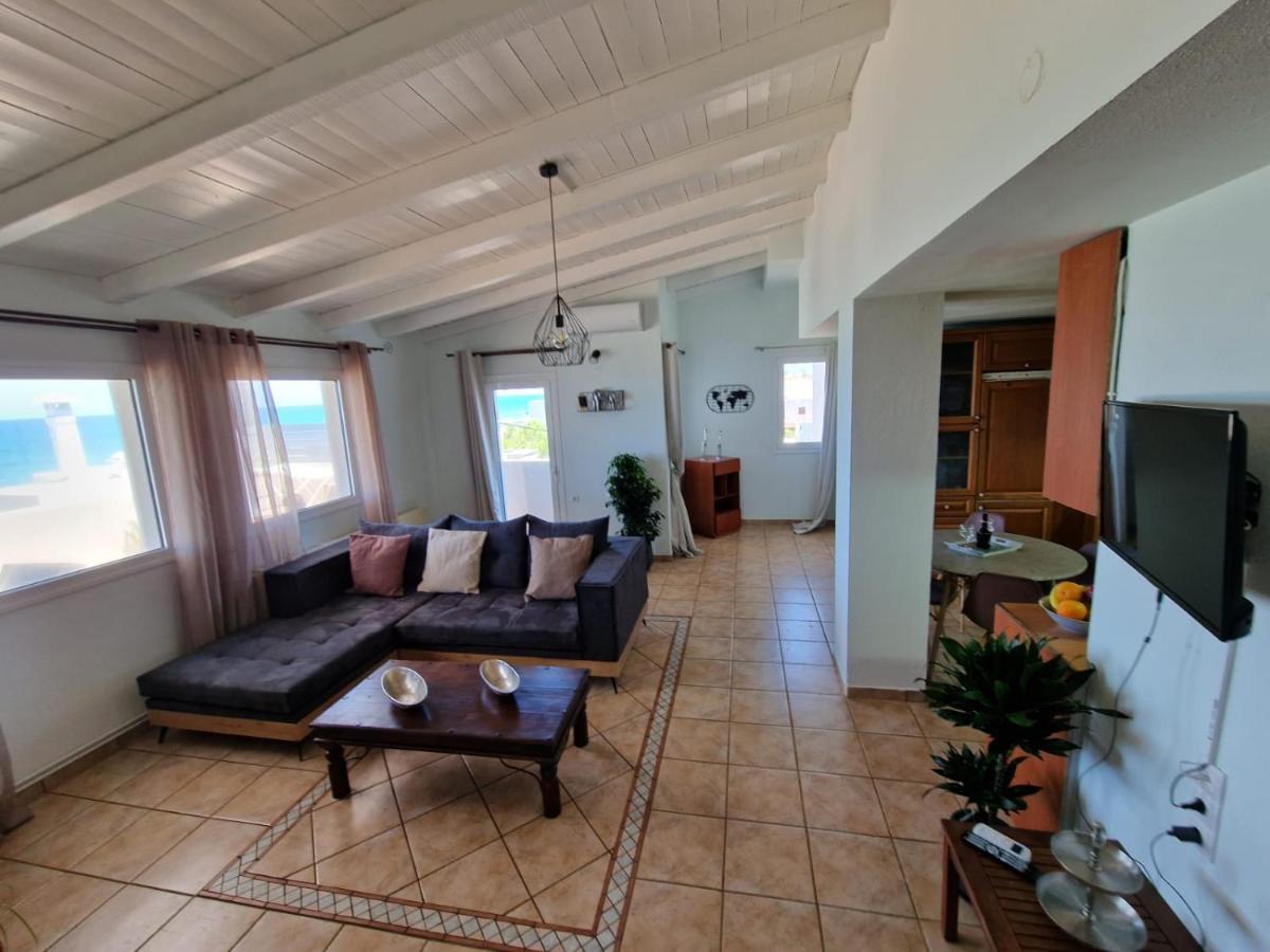 Astra Sea View Apartment, Sea Front Kokkini Hani Esterno foto