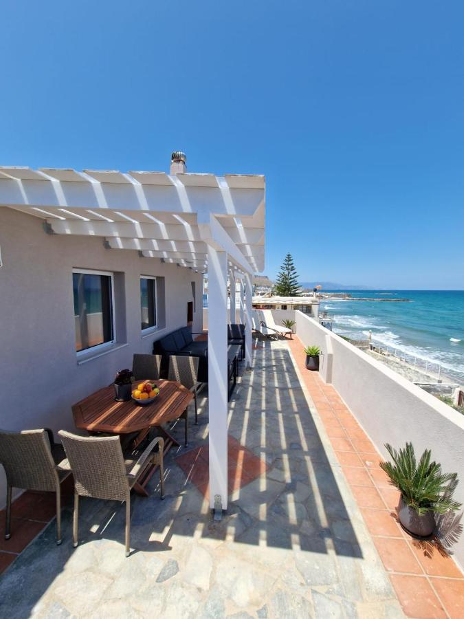 Astra Sea View Apartment, Sea Front Kokkini Hani Esterno foto