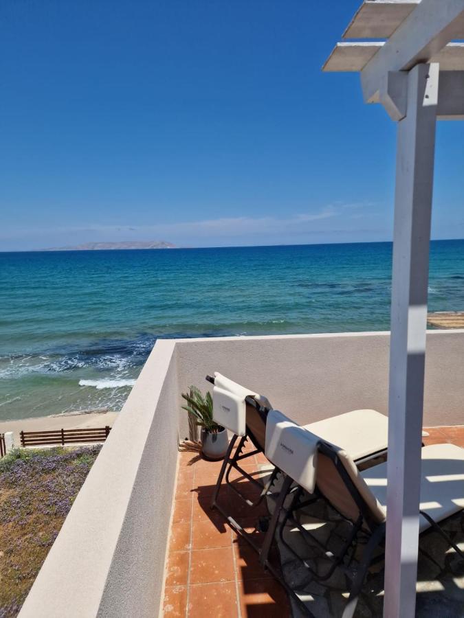 Astra Sea View Apartment, Sea Front Kokkini Hani Esterno foto