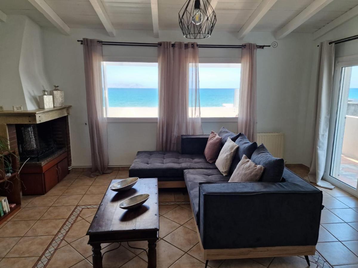 Astra Sea View Apartment, Sea Front Kokkini Hani Esterno foto