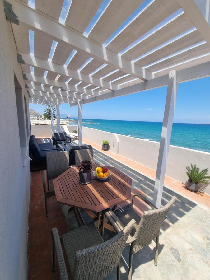 Astra Sea View Apartment, Sea Front Kokkini Hani Esterno foto