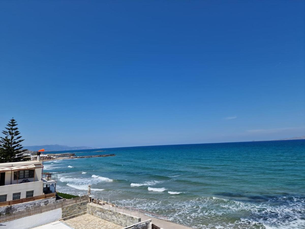 Astra Sea View Apartment, Sea Front Kokkini Hani Esterno foto