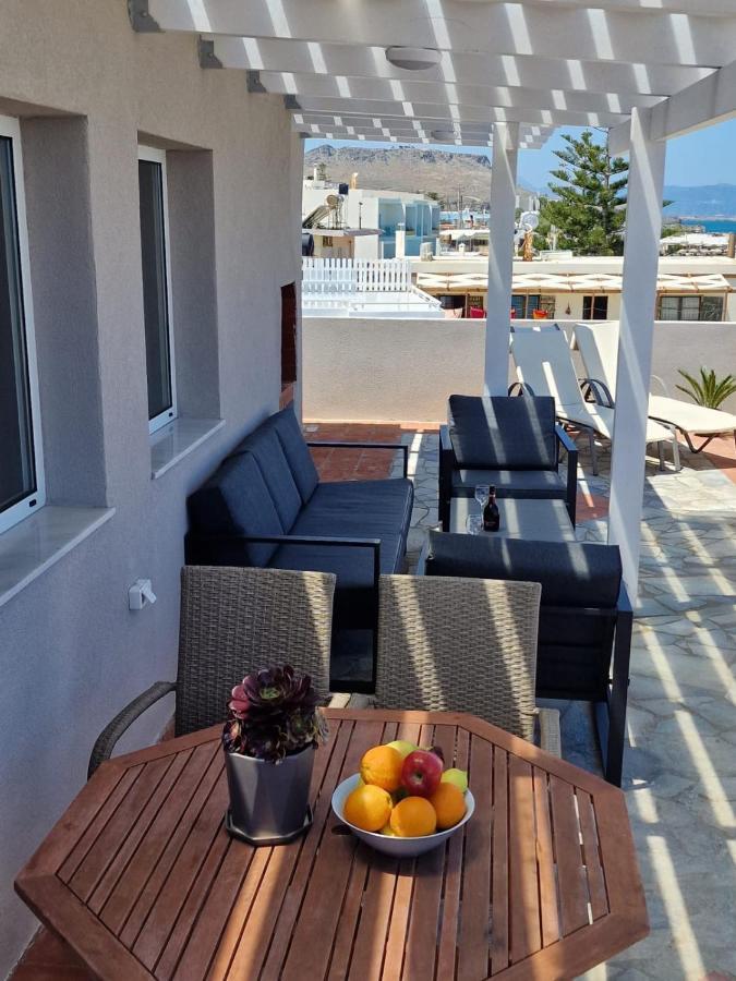 Astra Sea View Apartment, Sea Front Kokkini Hani Esterno foto