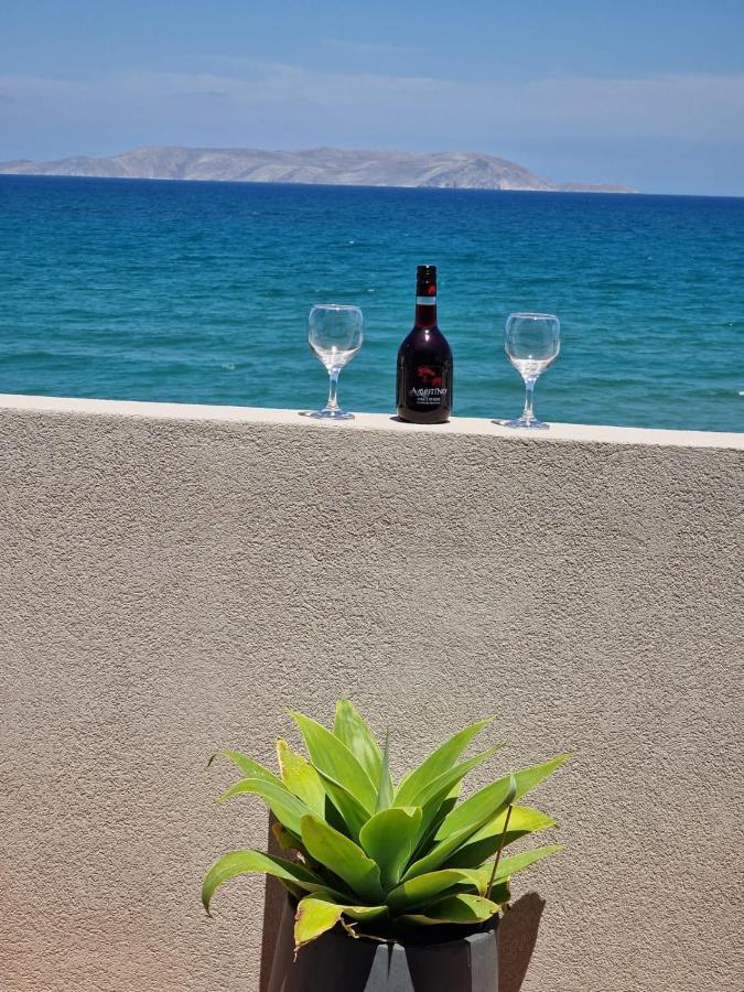 Astra Sea View Apartment, Sea Front Kokkini Hani Esterno foto